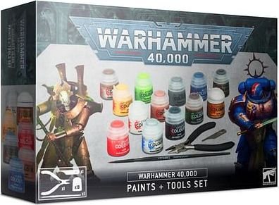 Warhammer 40000: Paints + Tools Set - obrázek 1