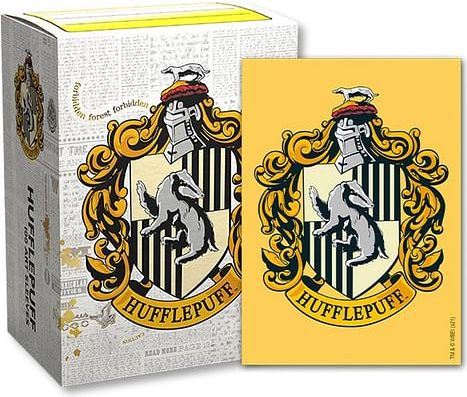 Obaly na karty Dragon Shield - Wizarding World Hufflepuff (100 ks) - obrázek 1