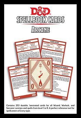 Dungeons and Dragons: Spellbook Cards - Arcane (257 karet) - obrázek 2
