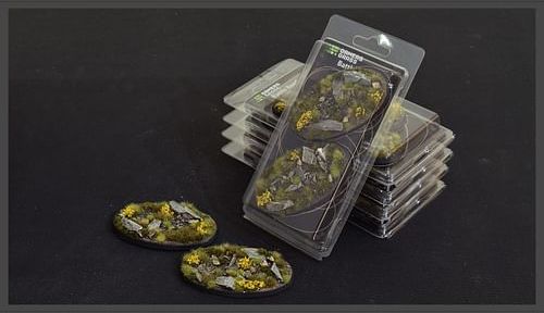 Podstavce Highland Bases, oválné, 90mm (nabarvené, 2 ks) - obrázek 2
