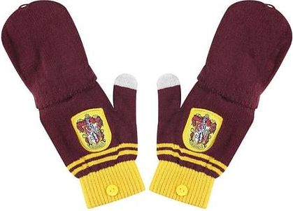 Cinereplicas Odklápěcí rukavice Harry Potter - Nebelvír, fialovo-zlaté, barva vínová - obrázek 2
