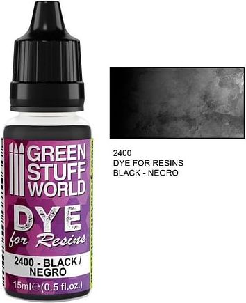 Green Stuff World: Dye for Resins - Black 15ml - obrázek 1