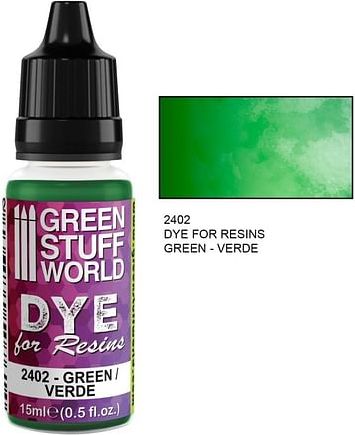 Green Stuff World: Dye for Resins - Green 15ml - obrázek 1