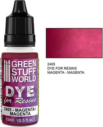 Green Stuff World: Dye for Resins - Magenta 15ml - obrázek 1
