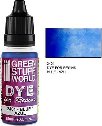 Green Stuff World: Dye for Resins - Blue 15ml - obrázek 1