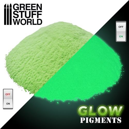 Green Stuff World: Glow in the Dark - Soul Green 30ml - obrázek 2