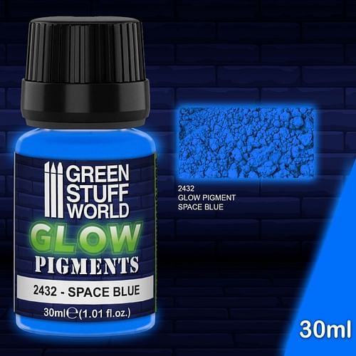 Green Stuff World: Glow in the Dark - Space Blue 30ml - obrázek 1