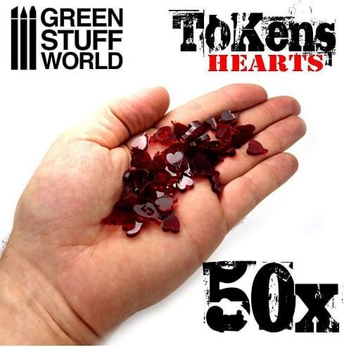 Life Tokens (hearts), 50 ks - obrázek 3