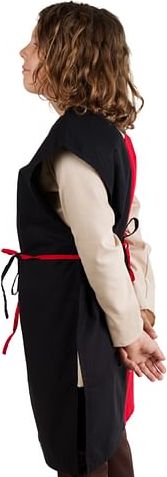imago Tabard pro děti, červeno-černý, velikost 122/128 - obrázek 2