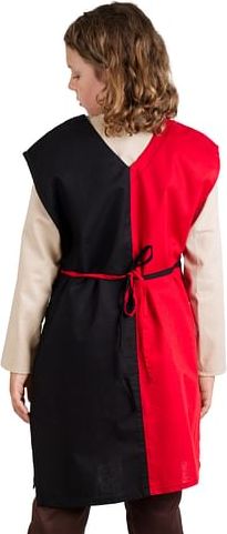 imago Tabard pro děti, červeno-černý, velikost 122/128 - obrázek 3