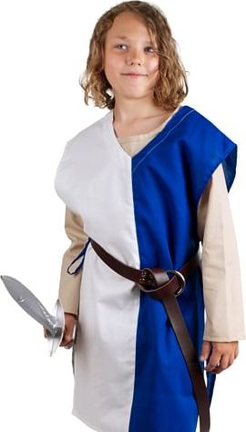 imago Tabard pro děti, modro-bílý, velikost 122/128 - obrázek 4