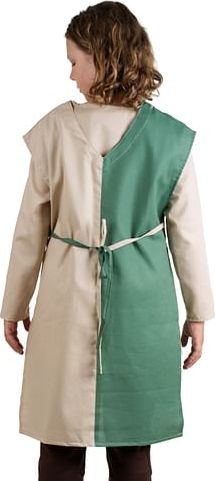imago Tabard pro děti, béžovo-zelený, velikost 122/128 - obrázek 3
