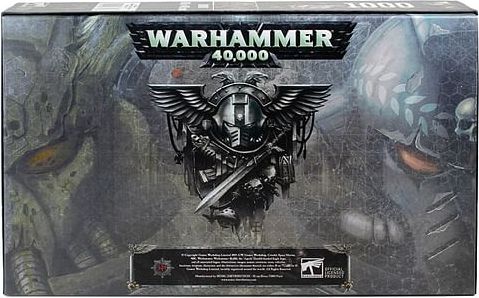 Puzzle Warhammer 40000: Gulliman vs Black Legion, 1000 dílků - obrázek 2