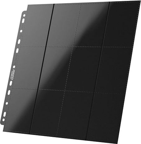 10 složek pro karetní album (UG 24-Pocket QuadRow), černé - obrázek 2