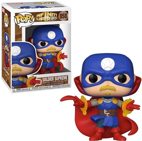 Figurka Marvel: Infinity Warps - Soldier Supreme Funko POP! - obrázek 1