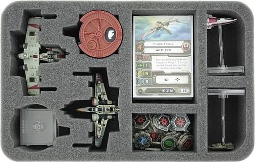 Pěnový pořadač Feldherr pro Star Wars X-Wing 2x ARC-170 / K-Wing - obrázek 2
