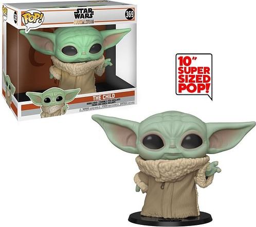 Figurka Star Wars: Mandalorian - The Child Super Sized Funko Pop! - obrázek 1