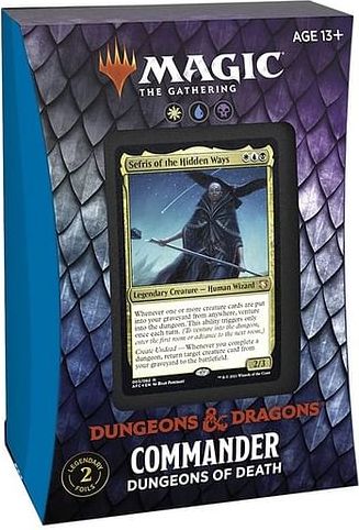 Magic: The Gathering - Adventures in the Forgotten Realms - Dungeons of Death Commander Deck - obrázek 1