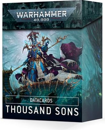 Warhammer 40000: Datacards Thousand Sons 2021 - obrázek 1