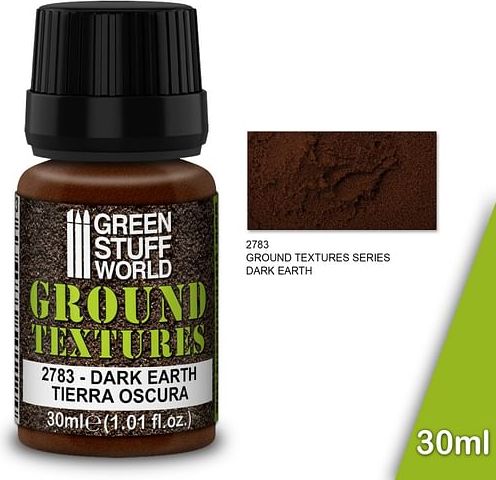 Green Stuff World: Ground Textures - Dark Earth 30ml - obrázek 1