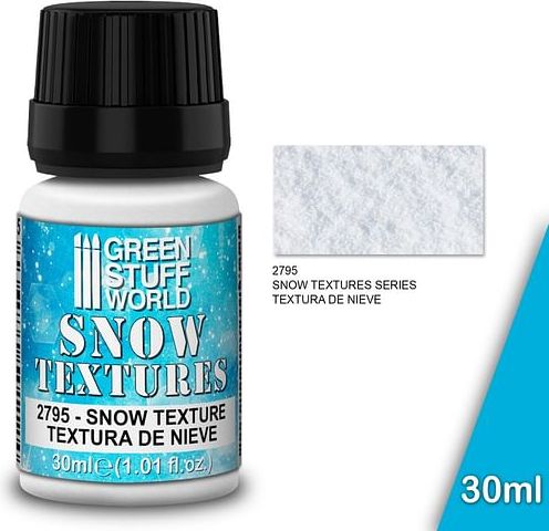 Green Stuff World: Snow Textures - Snow 30ml - obrázek 1