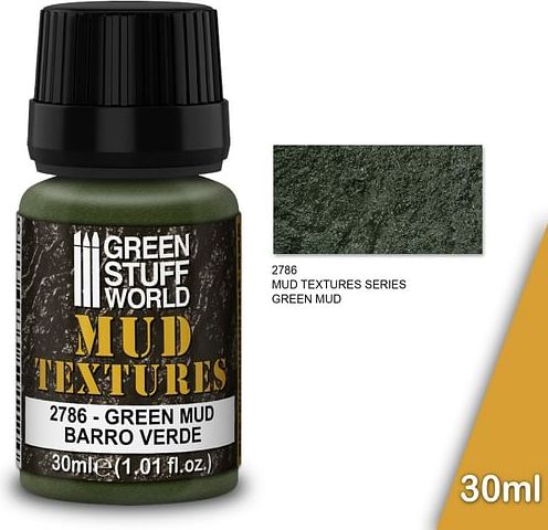 Green Stuff Wrold: Mud Textures - Green Mud 30ml - obrázek 1