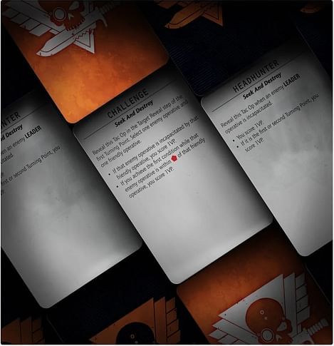 Warhammer 40000: Kill Team - Tac Ops Cards - obrázek 3