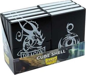 Krabičky na karty Dragon Shield Cube Shell (8 ks), barva zelená - obrázek 1