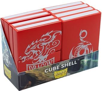 Krabičky na karty Dragon Shield Cube Shell (8 ks), barva zelená - obrázek 4