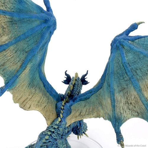 D&D Icons of the Realms: Adult Blue Dragon Premium Figure - obrázek 2