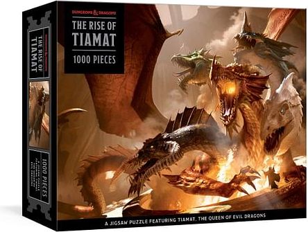 Puzzle Dungeons & Dragons: The Rise of Tiamat, 1000 dílků - obrázek 1