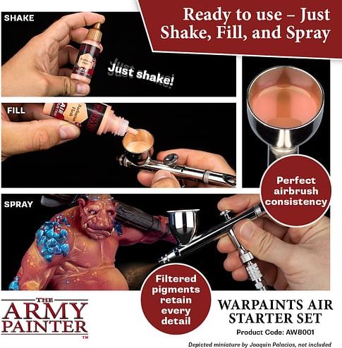 Army Painter - Warpaints Air Starter Set - obrázek 3