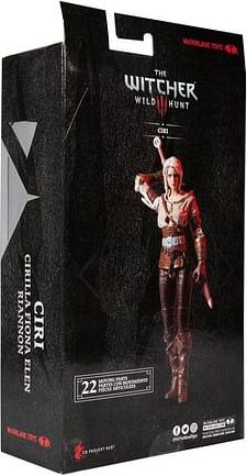 McFarlane Toys Figurka Zaklínač - Ciri, polohovatelná - obrázek 9