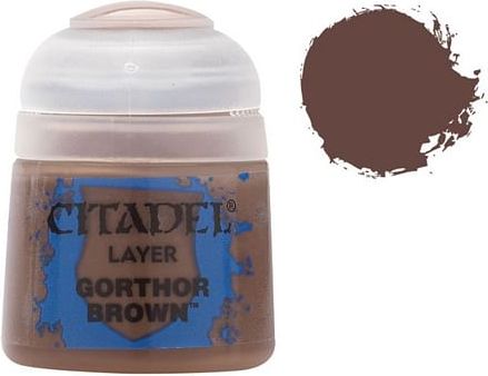 Citadel Layer: Gorthor Brown 12ml - obrázek 1