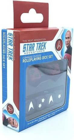 Star Trek Adventures RPG: Command Division Dice Set - obrázek 1