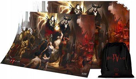 Puzzle Diablo IV - Birth of Nephalem, 1000 dílků - obrázek 2