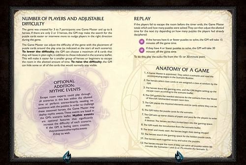 World of Warcraft Unshackled An Escape Room Box - obrázek 3