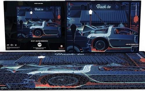 Puzzle Back to the Future - DeLorean, 1000 dílků - obrázek 3
