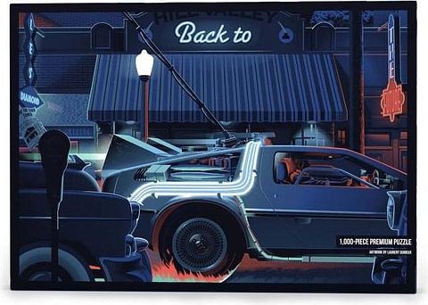 Puzzle Back to the Future - DeLorean, 1000 dílků - obrázek 4