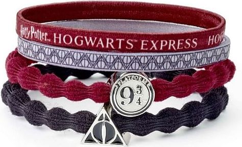 Carat Shop Gumičky do vlasů Harry Potter - 9 3/4 a Relikvie smrti - obrázek 1