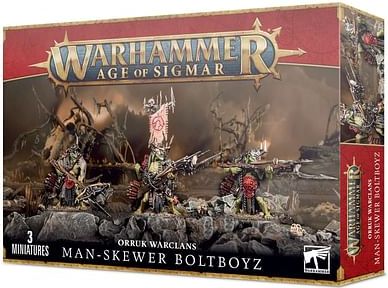 Warhammer Age of Sigmar: Orruk Warclans: Man-skewer Boltboyz - obrázek 1