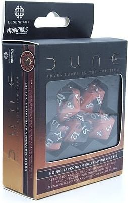Sada kostek Dune RPG: Harkonnen - obrázek 2