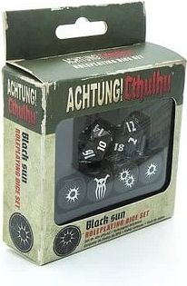 Sada kostek Achtung! Cthulhu 2d20: Black Sun - obrázek 2