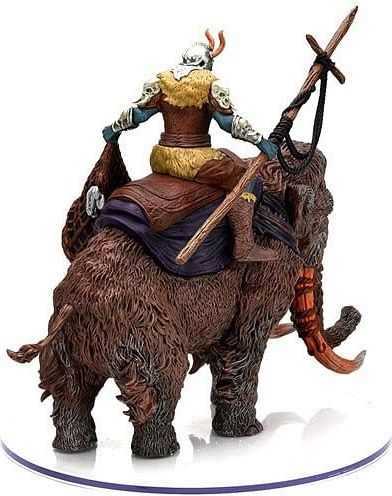 D&D Miniatures: Icons of the Realms - Snowbound Frost Giant on Mammoth - obrázek 3