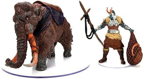 D&D Miniatures: Icons of the Realms - Snowbound Frost Giant on Mammoth - obrázek 5