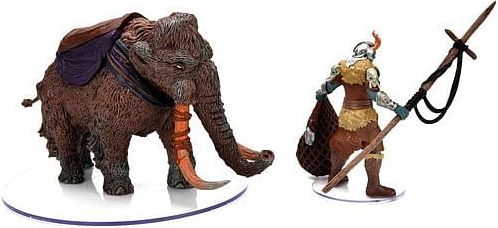 D&D Miniatures: Icons of the Realms - Snowbound Frost Giant on Mammoth - obrázek 6