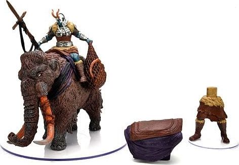 D&D Miniatures: Icons of the Realms - Snowbound Frost Giant on Mammoth - obrázek 7