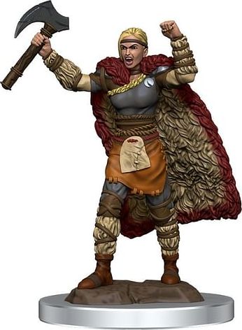 D&D Miniatures: Icons of the Realms - Female Human Barbarian - obrázek 1