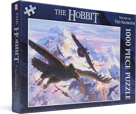 Puzzle Hobit - Let na orlech, 1000 dílků - obrázek 1