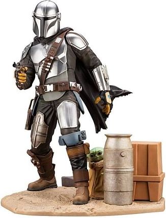 Kotobukiya Figurka Star Wars: Mandalorian & The Child, ARTFX - obrázek 1